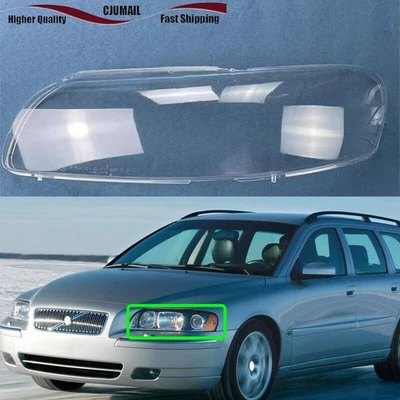 Cubierta de lente de faro izquierdo para Volvo V70 XC70 2005-2007 pantalla carcasa sello pegamento Foto 1 de 4