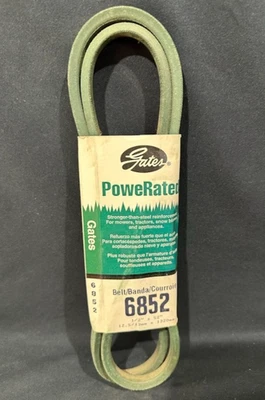Nuevo Gates 6852 PowerRated V-Belt 1/2" x 52" Gates Cinturón de repuesto Foto 1 de 3