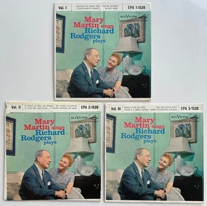 Mary Martin Sings Richard Rodgers Plays, Vol 1, 2, & 3,  EP 45 RPM RCA Victor - Bild 1 von 11