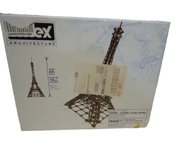 KNEX EIFFEL TOWER 1462 PIECES 29" TALL ( new ) ^ - Image 1 of 4