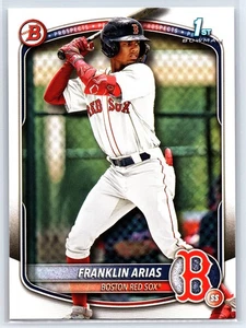 2025 Bowman Prospects #BP-67 Franklin Arias - Boston Red Sox - Picture 1 of 2