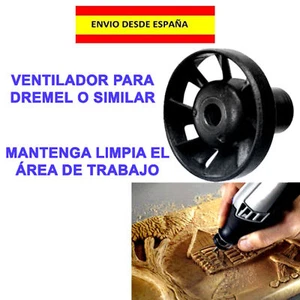 ACCESORIO PARA DREMEL VENTILADOR TRABAJE EN LIMPIO �TIL SEGURIDAD PRECISI�N - Imagen 1 de 3