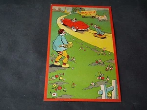 CALENDRIER AU SOLEIL ÉPHÉMÉRIDE VOITURE SUR ROUTE DEAUVILLE - Imagen 1 de 1