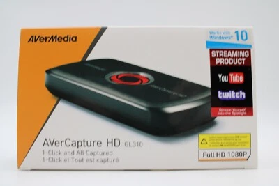 AverMedia Capture Card HD Video Capture For Streaming And Recording 1080p - Image 1 of 4