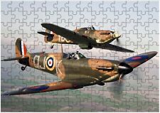 Spitfire RAF A4 JIGSAW Puzzle Birthday Christmas Gift (Can Be Personalised)