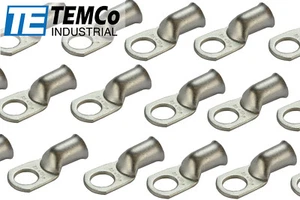 50 Lote 1/0 1/2" Anillo de orificio Terminal Lug Calibre AWG de cobre estañado sin aislamiento - Imagen 1 de 7