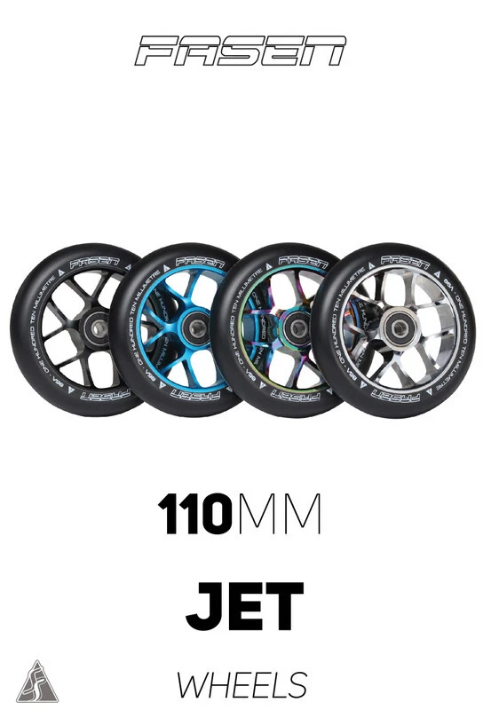 Ruedas Fasen Jet 110 mm - se venden en pares *varios colores* Foto 1 de 1