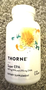 Thorne Exploration, Super EPA, EPA and DHA, 90 Gelcaps New 3/26+ Fast Free Ship! - Picture 1 of 3