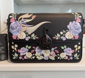 Disney The Nightmare Before Christmas floral Zero Crossbody Bag & Wallet Set - Picture 1 of 17