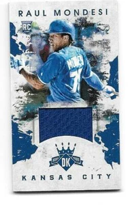 2016 PANINI DIAMOND KINGS Mini Materials #149 RAUL MONDESI RC (Royals) #49/99 - Picture 1 of 3