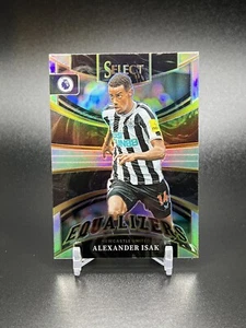 ALEXANDER ISAK 2022-23 Select EPL Panini Equalizers SILVER Prizm SP 17 - Picture 1 of 2