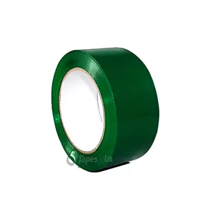 2" IN. x 55 YDS. GREEN CARTON SEALING PACKING TAPE - FREE SHIPPING - Picture 1 of 2
