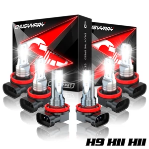 For Nissan Altima 2007-2018 Combo LED Headlight High Low + Fog light bulbs Kit - Picture 1 of 13