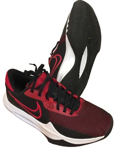 Nike Air Precision - 6 VI - Bred SIZE 9.5 Men DD9535-002 Black Red 2022 C DETAIL - Picture 1 of 17