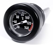 Öl Messstab Schwarz Celsius Temperatur Peilstab Thermometer f Harley Softail 99-