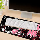 Mouse Pad Keyboard Rubber Base Cute Halloween Skull Office Non Slip Comfortable