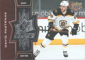 2020-21 Upper Deck Hockey SPx Finite #SF3 David Pastrnak /2999
