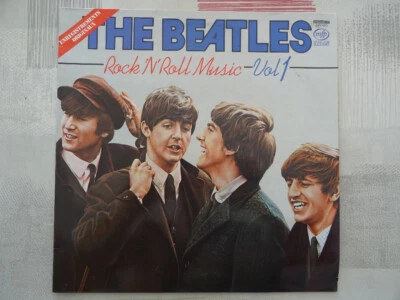 vinyle 33t THE BEATLES "rock'n'roll music"vol1  1976 - Photo 1/4