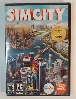 SimCity (PC: Windows, 2013) PC DVD ROM NEW SEALED - Image 1 of 3