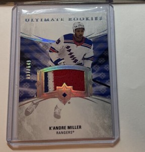 2020-21 Upper Deck Ultimate Collection - Ultimate Rookies Jersey Relics #127...