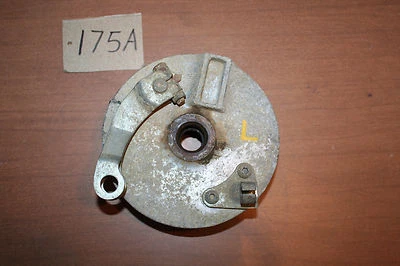 Polaris Trail Boss 250 R/ES 1987 panel de freno delantero conjunto de respaldo izquierdo OEM 87 A Foto 1 de 4