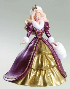Hallmark Gold Crown Holiday Barbie Holiday Barbie-1996 - Boxed 863628 - Picture 1 of 1
