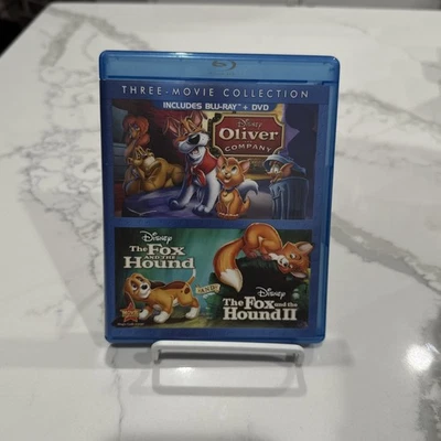 Disney's Oliver & Company / The Fox and the Hound I & II |Blu-ray+DVD| - Image 1 of 4