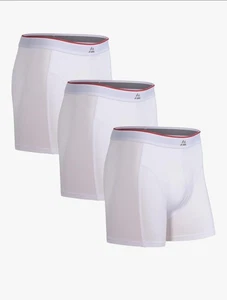 DANISH ENDURANCE Bamboo Boxer Shorts for Men Breathable Underwear Soft 3 Pack L - Picture 1 of 8