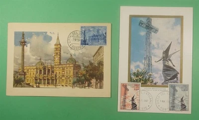 DR WHO AÑOS 50/60 CIUDAD DEL VATICANO TARJETA MÁXIMA 2 COMBO M52211 Foto 1 de 2