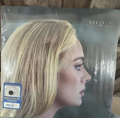 ADELE 30 ~ WALMART EXCLUSIVE ~ 2LP ~ NEW / Sealed ~ Clear Vinyl Record Album(s) - Image 1 of 2