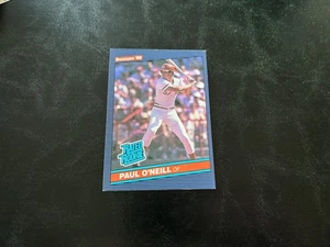 PAUL O’NEIL REDS 1986 DONRUSS RATED ROOKIE RC #37 NM - Picture 1 of 2