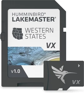 Humminbird Lakemaster Vx Sonar Fathometer Fishing Maps With Smartstrike Techn... - Picture 1 of 3