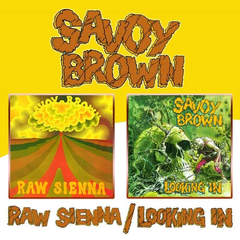 Savoy Brown Raw Sienna/Looking In (CD) Album (UK IMPORT) - Image 1 of 1