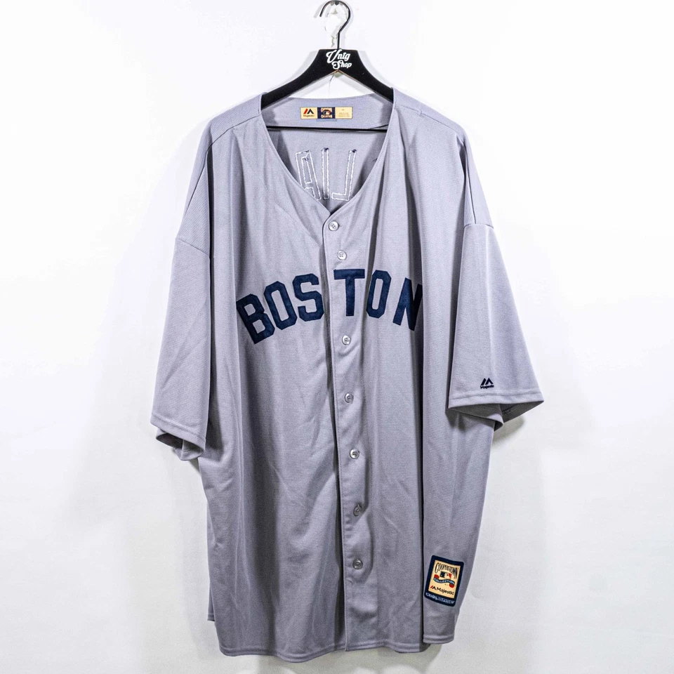 Бейсбольная футболка Boston Red Sox коллекция Ted Williams Cooperstown Majestic 6XL - Изображение 1 из 4