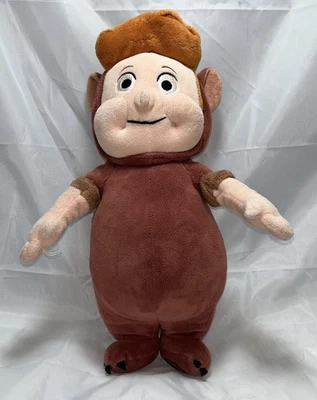 Disney Peter Pan Lost Boy Cubby Brown Bear 12” Plush Stuffed Toy Animal - Image 1 of 4