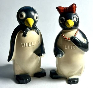 VINTAGE 1950’s WILLIE & MILLIE SALT & PEPPER SHAKERS Set - Picture 1 of 4