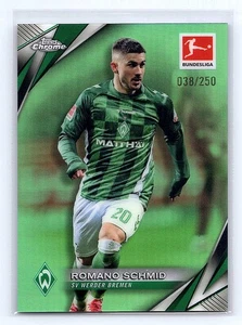 Romano Schmid 2024-25 Topps Chrome Bundesliga #19 Neon Green #/250 *ke - Picture 1 of 2