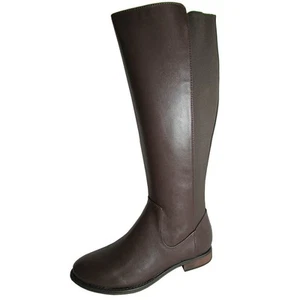 Botas de montar Kenneth Cole Reaction para mujer Gore Lee zapato, chocolate PU, EE. UU. 6,5 $90 - Imagen 1 de 5