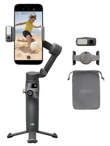 DJI Osmo Mobile 7P Gimbal-Stabilisator mit Verlängerungsstab & Stativ KI-Editor - Bild 1 von 1