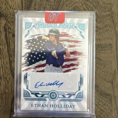 2025 Boys Of Summer 1/1 Ethan Holliday America’s Best Auto (SSP) - Image 1 of 2