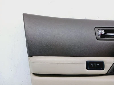 05-07 INFINITI FX35/FX45 Panel de moldura de puerta del conductor delantero bronceado/C OEM 80901-CL70C Foto 1 de 4