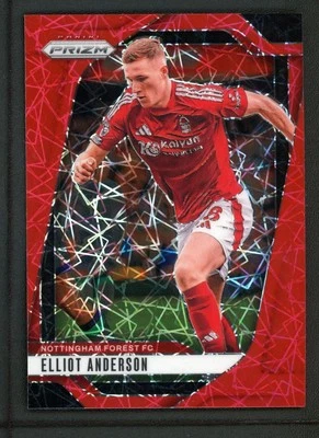 2024-25 ELLIOT ANDERSON 25/49 PANINI PRIZM PREMIER LEAGUE VELOCITY RED - Image 1 of 2