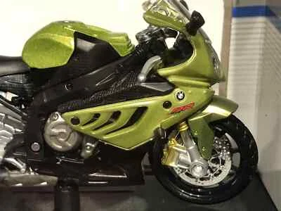 BMW S1000 RR 1:18 Model Motorcycle Toy Childs Kids Dads Birthday Gift Present - Image 1 of 3
