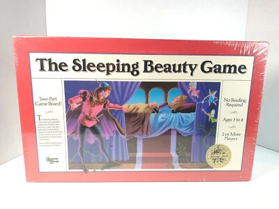 Vintage 1990 The Sleeping Beauty Two Part Board Game  University Games NEW SEALD - Image 1 of 4