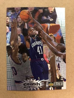 1997-98 Collector's Choice Crash the Game #R3 Glen Rice Basketball Card - Image 1 of 2