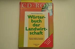 Agriculture Dictionary English, French, German, Italian, Russian, Spanish CD-ROM - Imagen 1 de 12