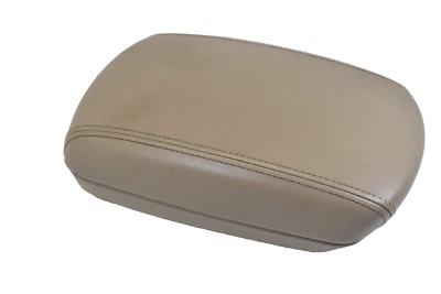 Conjunto de tapa reposabrazos de cuero beige consola central Kia Optima 2006-2008 OEM Foto 1 de 4