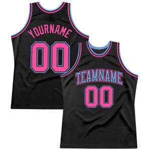 Custom Black Basketball Jersey Men's Stitched Name Number