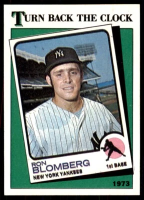 1988 Topps Ron Blomberg Baseball Cards #663 - Image 1 of 2