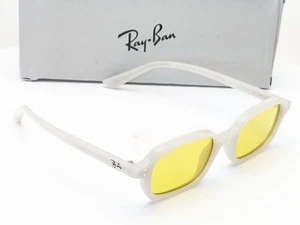 Ray-Ban Zuri RB4455 6808/6D Cloudy Warm White Yellow Flash Gold Sunglasses 53mm - Picture 1 of 12